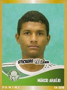 Sticker Marcio Araujo - Campeonato Brasileiro 2010 - Panini