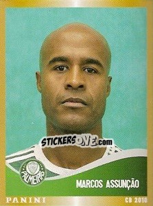 Sticker Marcos Assuncao - Campeonato Brasileiro 2010 n. 279 - Panini