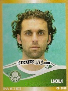 Sticker Lincoln - Campeonato Brasileiro 2010 n. 280 - Panini
