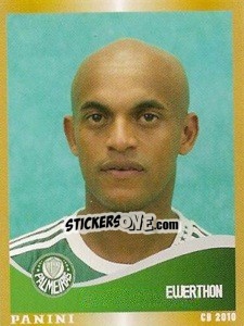 Sticker Ewerthon - Campeonato Brasileiro 2010 n. 281 - Panini