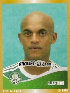 Cromo Ewerthon - Campeonato Brasileiro 2010 - Panini