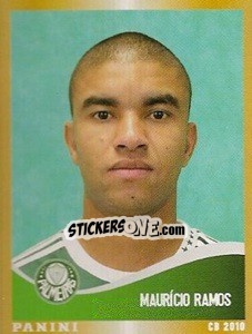 Cromo Mauricio Ramos - Campeonato Brasileiro 2010 - Panini