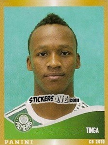 Sticker Tinga - Campeonato Brasileiro 2010 n. 286 - Panini
