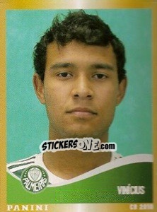 Figurina Vinicius - Campeonato Brasileiro 2010 - Panini