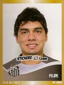 Sticker Felipe - Campeonato Brasileiro 2010 n. 290 - Panini