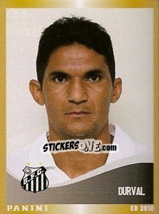 Sticker Durval - Campeonato Brasileiro 2010 - Panini