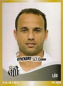 Cromo Leo - Campeonato Brasileiro 2010 - Panini