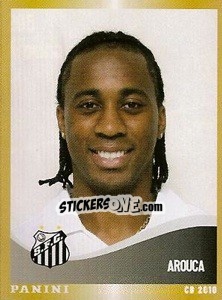 Sticker Arouca - Campeonato Brasileiro 2010 - Panini