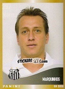 Sticker Marquinhos - Campeonato Brasileiro 2010 n. 297 - Panini