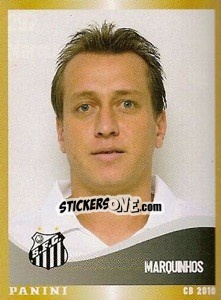 Cromo Marquinhos - Campeonato Brasileiro 2010 - Panini