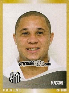 Sticker Madson - Campeonato Brasileiro 2010 n. 303 - Panini