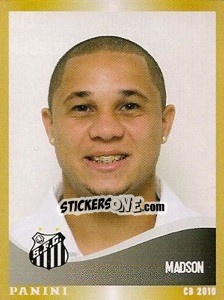 Cromo Madson - Campeonato Brasileiro 2010 - Panini