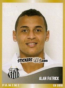 Cromo Alan Patrick - Campeonato Brasileiro 2010 - Panini