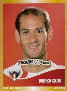 Sticker Rodrigo Souto - Campeonato Brasileiro 2010 n. 312 - Panini