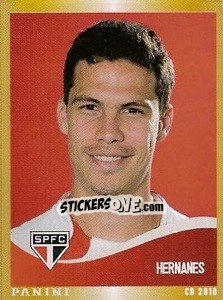 Sticker Hernanes - Campeonato Brasileiro 2010 n. 313 - Panini