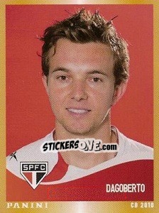 Sticker Dagoberto - Campeonato Brasileiro 2010 - Panini