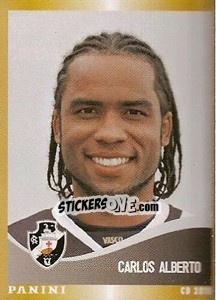 Figurina Carlos Alberto - Campeonato Brasileiro 2010 - Panini