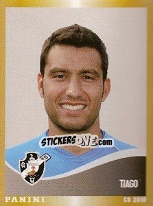 Cromo Tiago - Campeonato Brasileiro 2010 - Panini