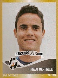 Sticker Thiago Martinelli - Campeonato Brasileiro 2010 n. 338 - Panini