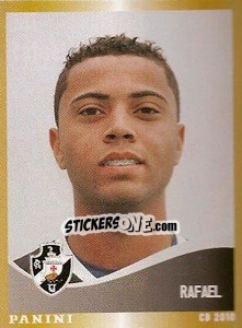 Sticker Rafael Carioca - Campeonato Brasileiro 2010 n. 341 - Panini