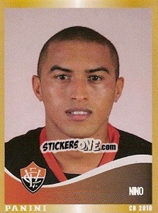 Cromo Nino - Campeonato Brasileiro 2010 - Panini