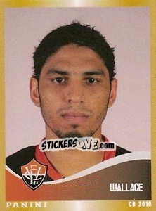 Cromo Wallace - Campeonato Brasileiro 2010 n. 346 - Panini