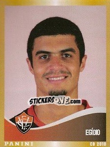 Cromo Egidio - Campeonato Brasileiro 2010 n. 348 - Panini