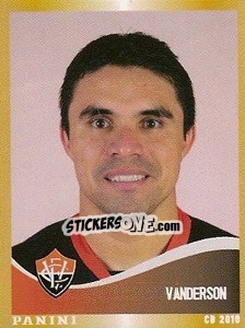 Sticker Vanderson - Campeonato Brasileiro 2010 n. 350 - Panini