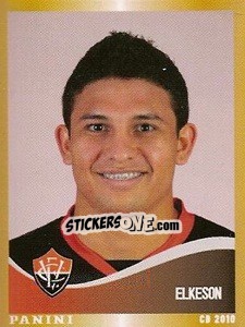 Cromo Elkeson - Campeonato Brasileiro 2010 n. 352 - Panini