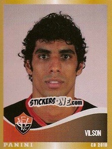 Cromo Vilson - Campeonato Brasileiro 2010 n. 356 - Panini