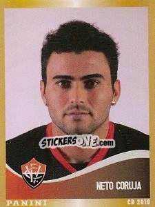 Sticker Neto Coruja - Campeonato Brasileiro 2010 n. 357 - Panini
