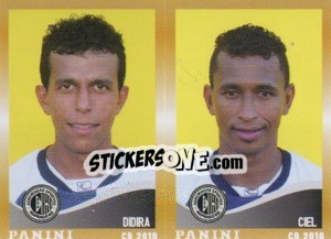Sticker Didira / Ciel  - Campeonato Brasileiro 2010 - Panini