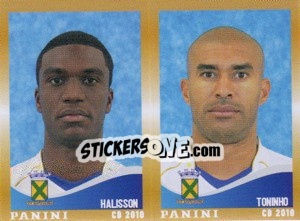 Sticker Halisson / Toninho  - Campeonato Brasileiro 2010 - Panini