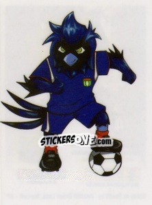 Figurina Mascote - Campeonato Brasileiro 2010 - Panini