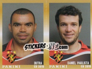 Figurina Dutra / D.Paulista  - Campeonato Brasileiro 2010 - Panini