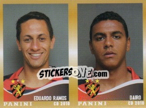 Figurina E.Ramos / Dairo  - Campeonato Brasileiro 2010 - Panini