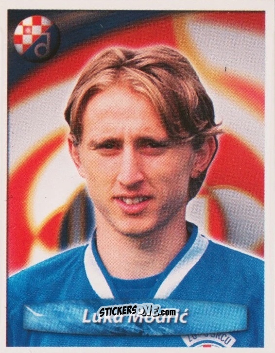 Sticker Luka Modric - Nogomet 2006-2007 n. 81 - Kiosk distribucija