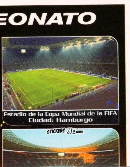 Sticker Sedes Del Campeonato (puzzle 3) - Mundial Alemania 2006 n. 3 - Navarrete