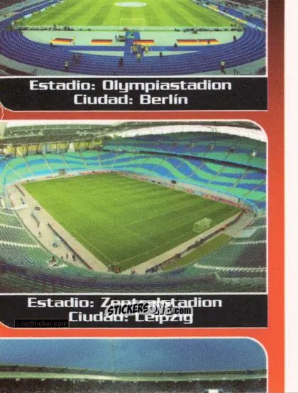 Sticker Sedes Del Campeonato (puzzle 6) - Mundial Alemania 2006 n. 6 - Navarrete