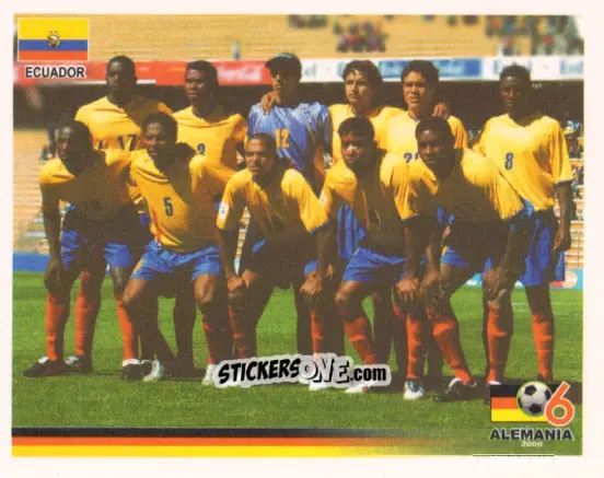 Sticker Equipo - Mundial Alemania 2006 n. 28 - Navarrete