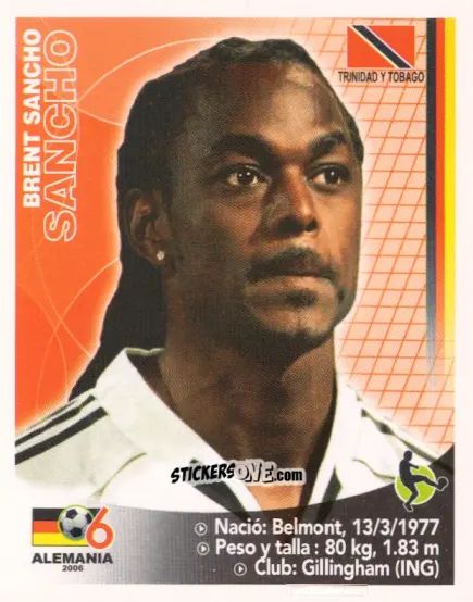 Sticker Brent Sancho - Mundial Alemania 2006 n. 88 - Navarrete