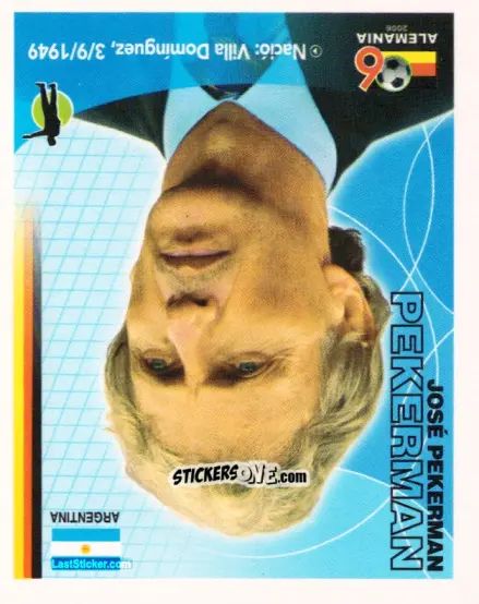 Sticker José Pékerman - Mundial Alemania 2006 n. 119 - Navarrete