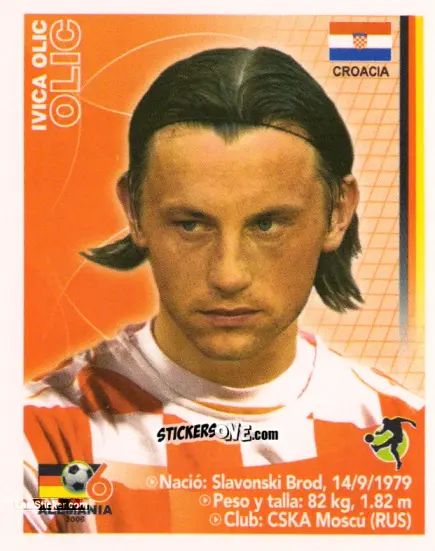 Sticker Ivica Olic - Mundial Alemania 2006 n. 314 - Navarrete