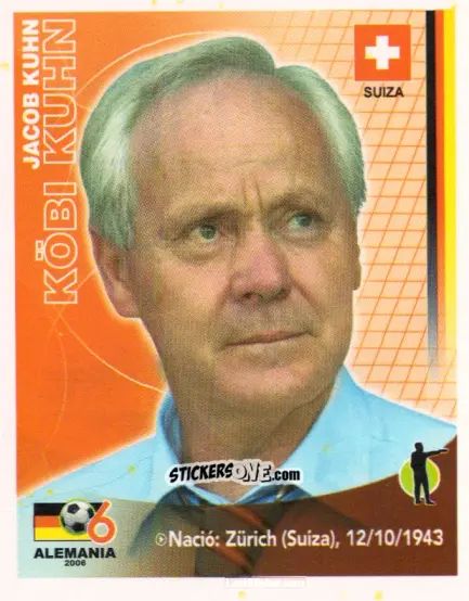Sticker Jakob Kuhn - Mundial Alemania 2006 n. 353 - Navarrete