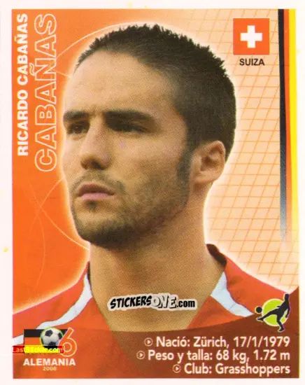 Sticker Ricardo Cabanas - Mundial Alemania 2006 n. 362 - Navarrete