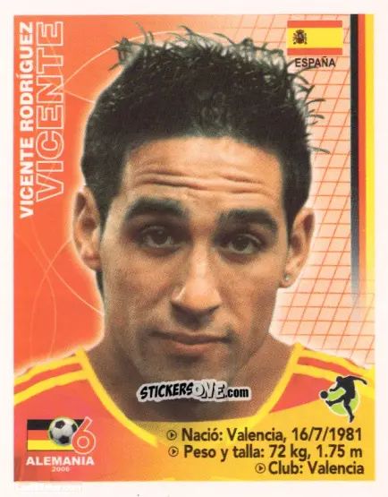 Sticker Vicente - Mundial Alemania 2006 n. 405 - Navarrete