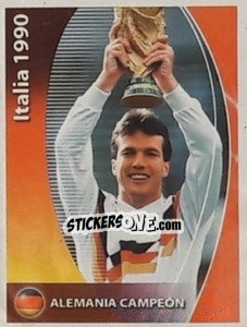 Sticker Italia 1990 - Alemania Campeón - Mundial Alemania 2006. Ediciòn Extraordinaria n. 3 - Navarrete