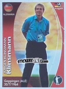 Sticker Jürgen Klinsmann - Mundial Alemania 2006. Ediciòn Extraordinaria n. 8 - Navarrete