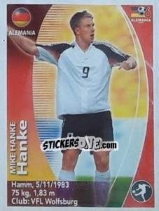 Sticker Mike Hanke - Mundial Alemania 2006. Ediciòn Extraordinaria - Navarrete