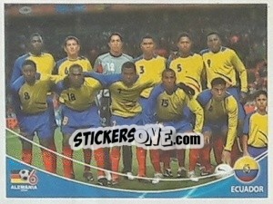 Sticker Equipo - Mundial Alemania 2006. Ediciòn Extraordinaria n. 23 - Navarrete
